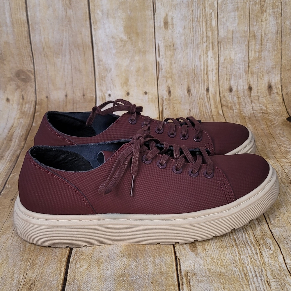 Dr. Martens Burgundy Sneakers
